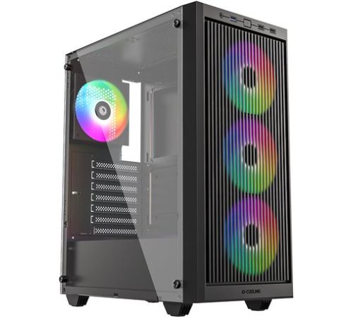 Корпус ID-Cooling Ware 310 ARGB черный