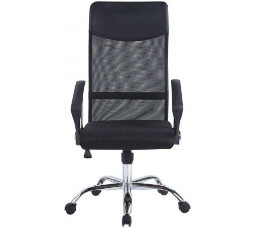Кресло Situp Flay chrome сетка black/black
