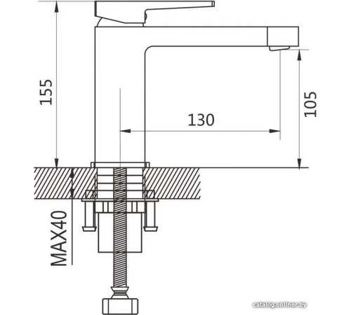 Смеситель Shevanik S6801T
