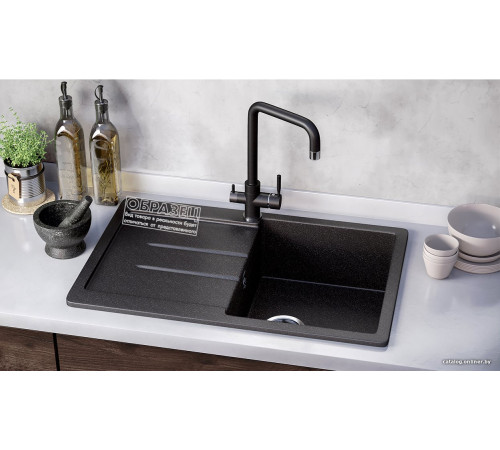 Кухонная мойка Ulgran U-507 345 шоколад