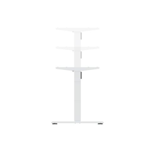 Стол с регулировкой высоты ErgoSmart Electric Desk Prime 1200х650х25 мм Ясень Тронхейм/белый