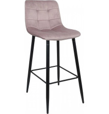 Стул AksHome Stella пыльная роза, велюр HLR25/черный