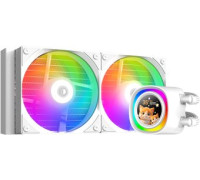 Система жидкостного охлаждения для процессора ID-Cooling FX240 LCD White