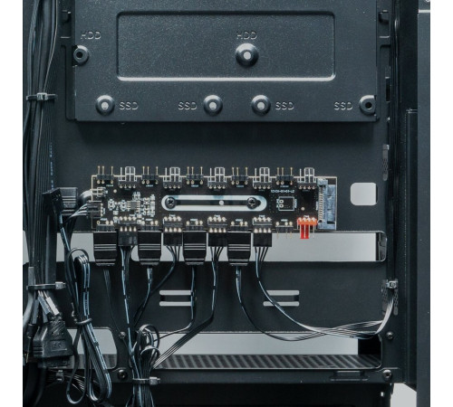 Корпус XASTRA Q700 7ARGB-FG-C10-UC черный