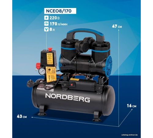 Компрессор Nordberg NCEO8/170