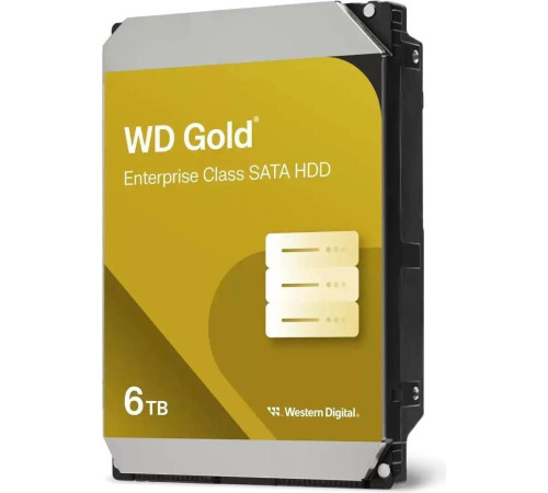 Жесткий диск WD Gold 6TB WD6004FRYZ