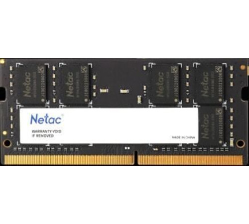 Оперативная память Netac Basic 8GB DDR4 SODIMM PC4-21300 NTBSD4N26SP-08