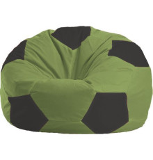 Кресло-мешок Flagman Мяч Стандарт М1.1-460 оливковый/черный