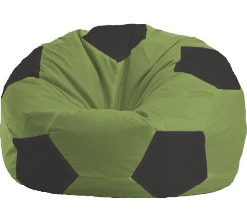Кресло-мешок Flagman Мяч Стандарт М1.1-460 оливковый/черный