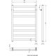 Полотенцесушитель Stinox Prestige 50x80 pr80bs-1 сатин