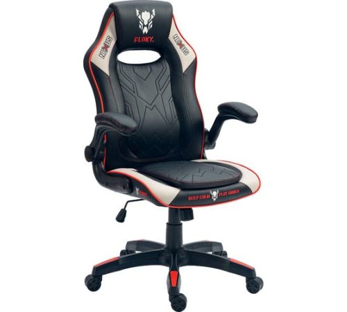 Игровое геймерское кресло FLOKY Nexus Black-Grey V1