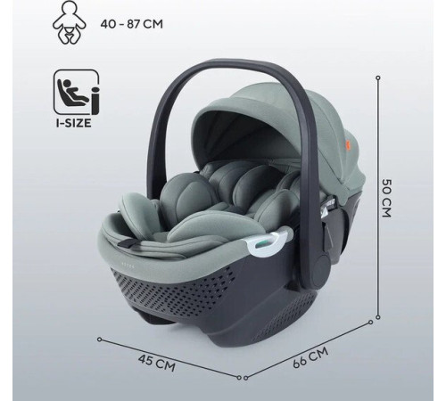 Детское автокресло Rant Aster Zero AY378 оливковый