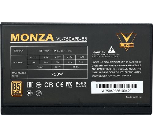 Блок питания Formula V-Line Monza VL-750APB-85