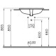 Умывальник Vitra S20 55x45 [5465B003-0001]