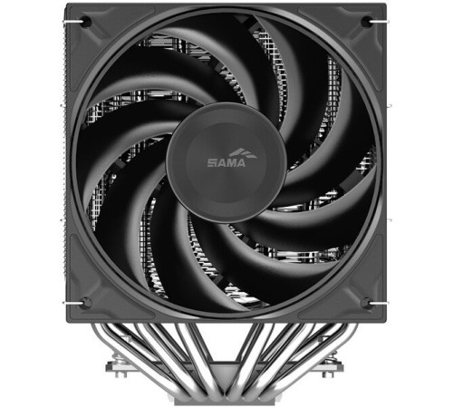 Кулер для процессора Sama A60E серебристый/черный