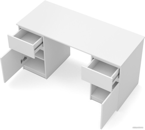 Стол MyStar Сноули 2д2я ИВ-121.12 белый