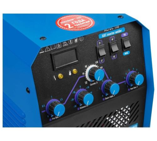 Сварочный инвертор Solaris TIG-220 AC/DC