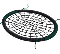 Подвесные качели KBT Oval 188.001.002.001 черный/зеленый