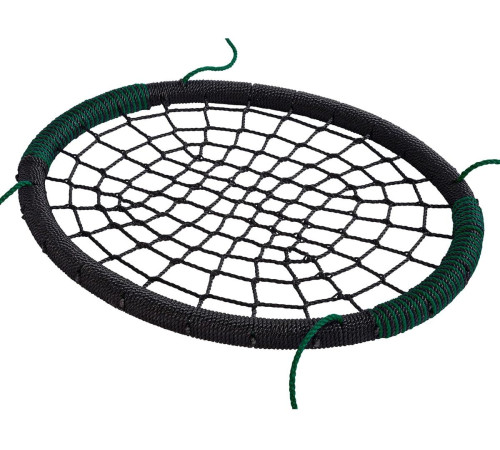 Подвесные качели KBT Oval 188.001.002.001 черный/зеленый