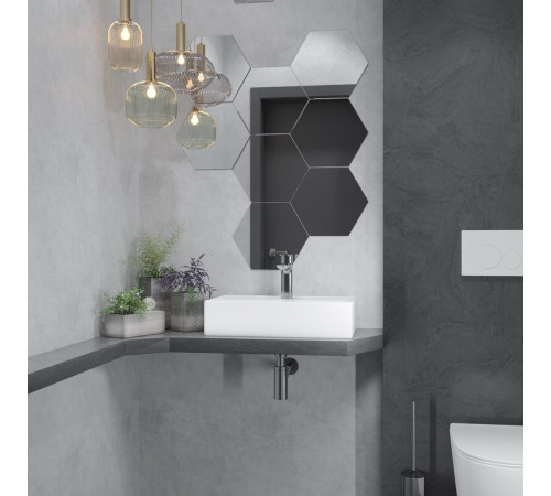 Умывальник Lauter 21855 + клапан 21190CH