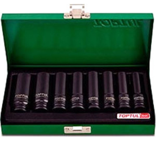 Набор торцевых головок Toptul GDAD0808 8 предметов