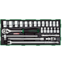 Универсальный набор инструментов Toptul GTB2504 25 предметов
