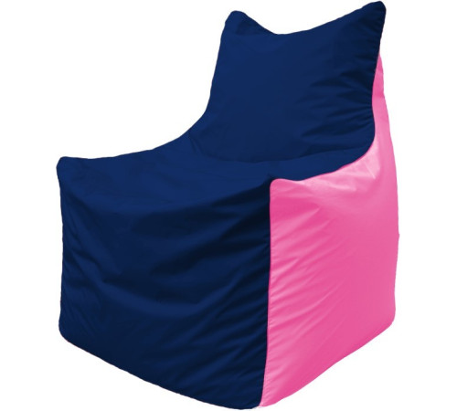 Кресло-мешок Flagman Фокс Ф2.1-44 синий темный/розовый