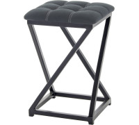 Табурет AMC Comfort 8К1.1 кожзам, черный/черный