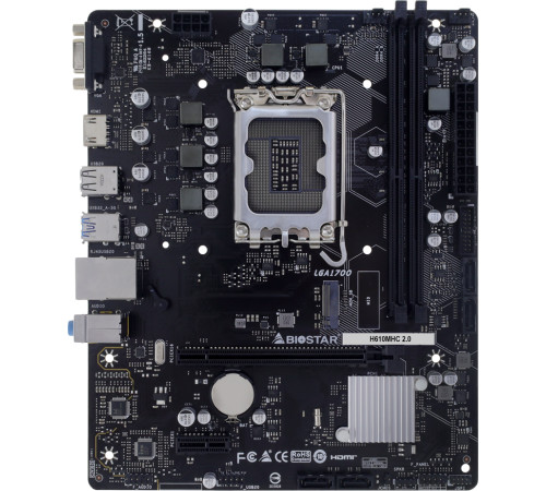 Материнская плата BIOSTAR H610MHC 2.0 Ver. 6.0
