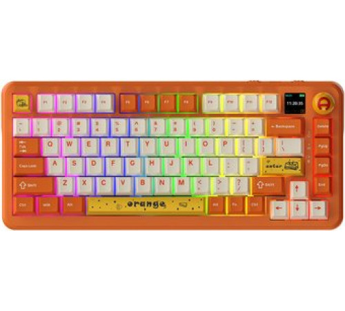 Клавиатура Ajazz AK820 Max оранжевый/белый, Ajazz Avocado
