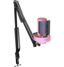 Проводной микрофон FIFINE A8T розовый