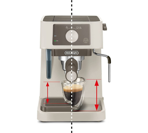 Рожковая кофеварка DeLonghi Stilosa EC235.CR