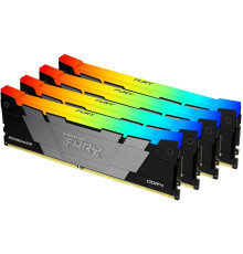 Оперативная память Kingston FURY Renegade RGB 4x16ГБ DDR4 3200 МГц KF432C16RB12AK4/64