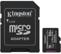 Карта памяти Kingston Canvas Select Plus microSDXC 64GB SDCS3/64GB с адаптером