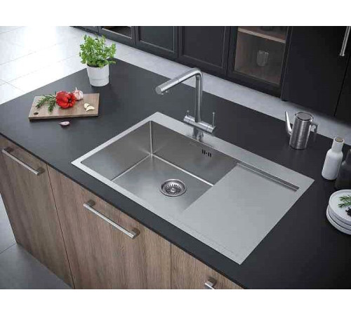 Кухонная мойка Paulmark Kroner 78F PM217851-BSL