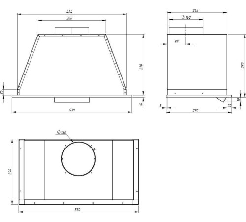 Кухонная вытяжка Akpo Neva 60 WK-10 белый