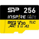 Карта памяти Silicon-Power Inspire microSDXC SP256GBSTXLA2V1NSP 256GB с адаптером