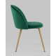 Стул Stool Group Лион Страйпс DC-69030G HLR-56 велюр зеленый