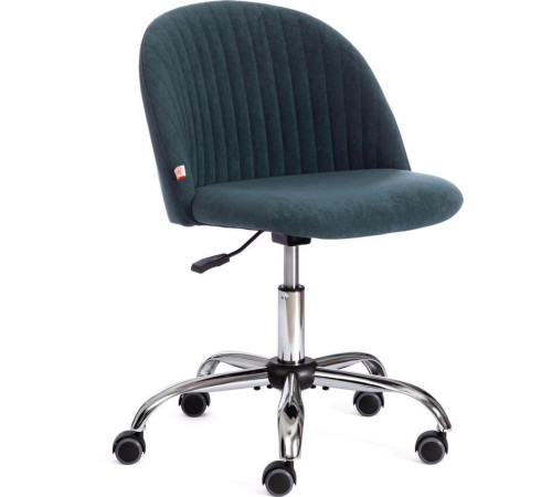 Офисное кресло TetChair Melody велюр, Clermon/малахит 089