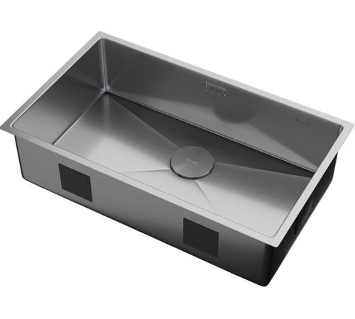 Кухонная мойка ZorG Zerox 74 U / IF Steel