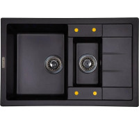 Кухонная мойка Ecoshtein Rechteck 781.5 антрацит