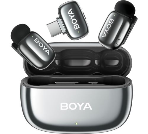 Радиосистема BOYA Mini 2-02 серебристый