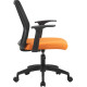 Офисное кресло CACTUS CS-MC222-BKOR черный/оранжевый