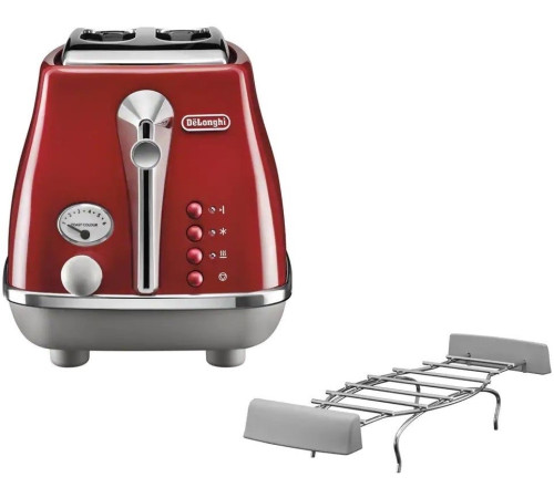 Тостер DeLonghi Icona Capitals CTOC2103.R