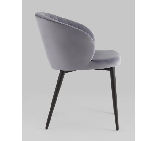Стул Stool Group Lastura велюр серый