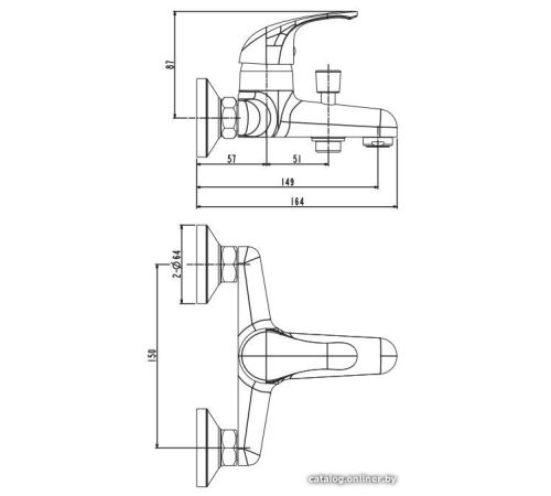 Смеситель Esko Riga RG 54