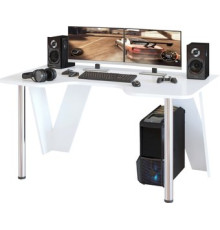 Геймерский стол Сокол КСТ-116 белый