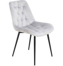 Стул Алвест AV 435 светло-серый бархат/черный