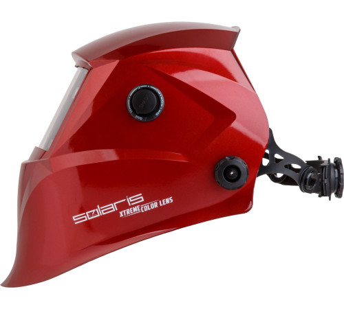 Сварочная маска Solaris ASF650Х красный металлик