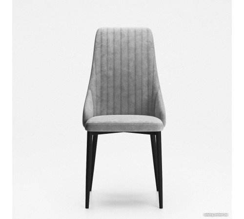 Стул Табурет Аника Бренди 23 серый/черный каркас